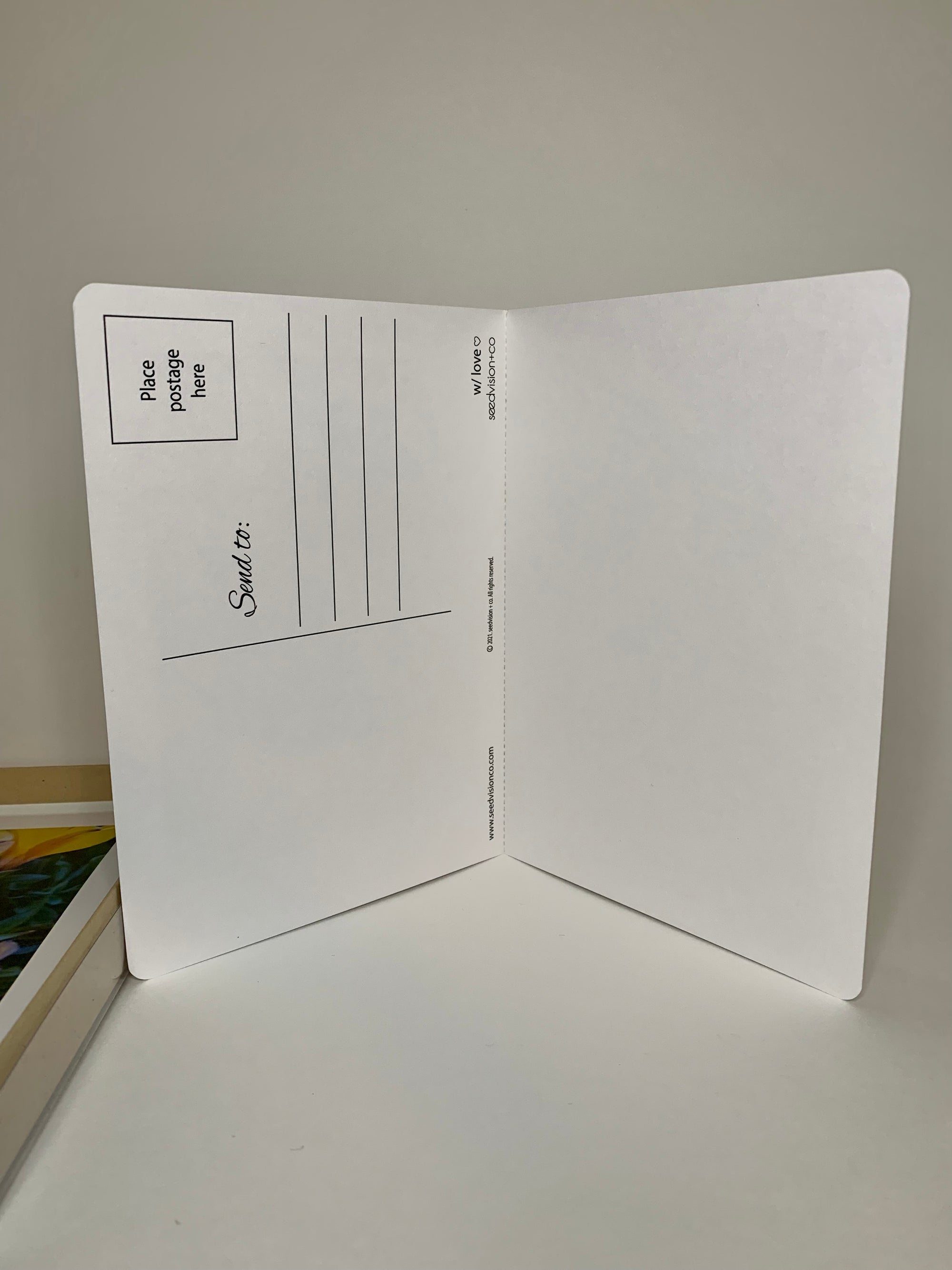 Cityscape Greeting Card set - "Let's hear it for New York"